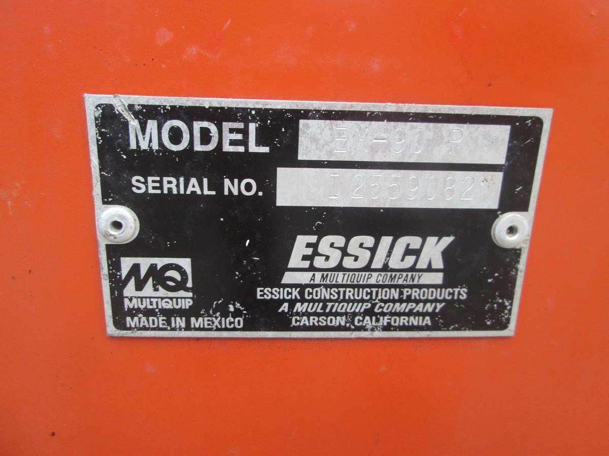 Used Multiquip EM90PH8 Mortar Mixer