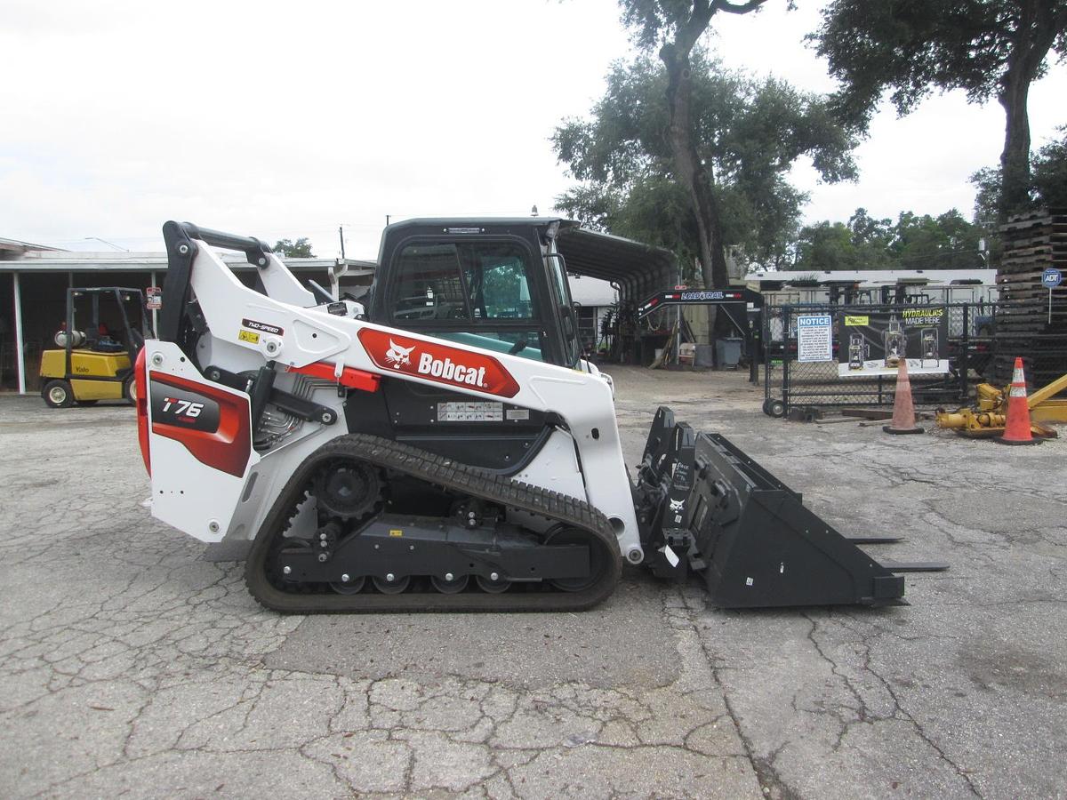 Used 2026 Bobcat T76 Skid Steer with Tilt Trailer