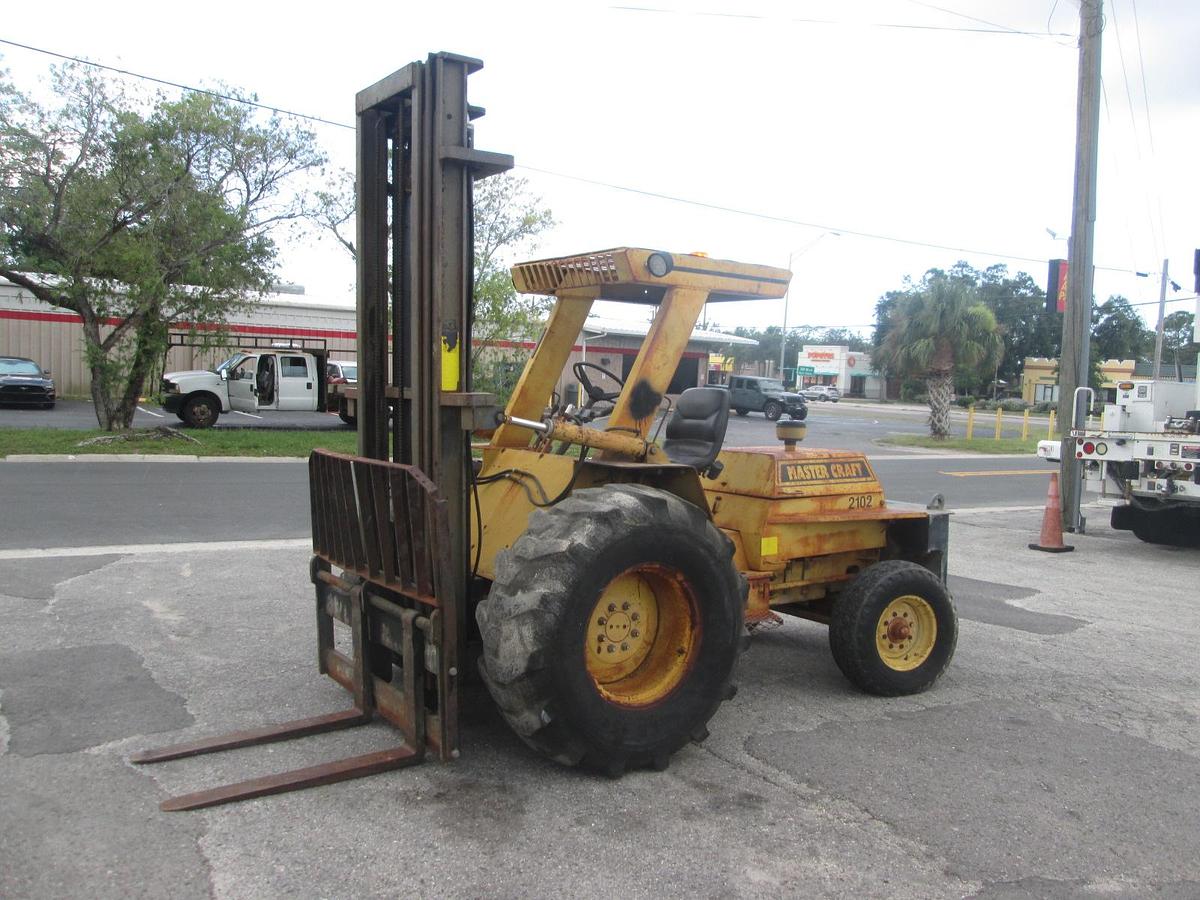 Used Mastercraft 6,000lb Rough Terrain Forklift
