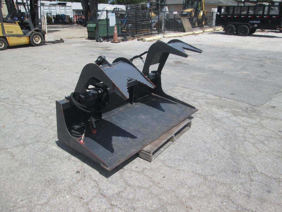 Used 6' Skid Steer Grapple Bucket