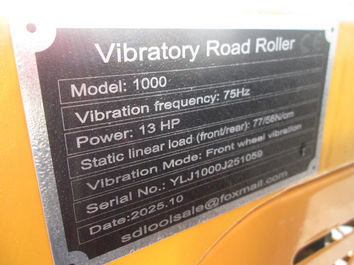 New MMS M1000 Vibratory Roller