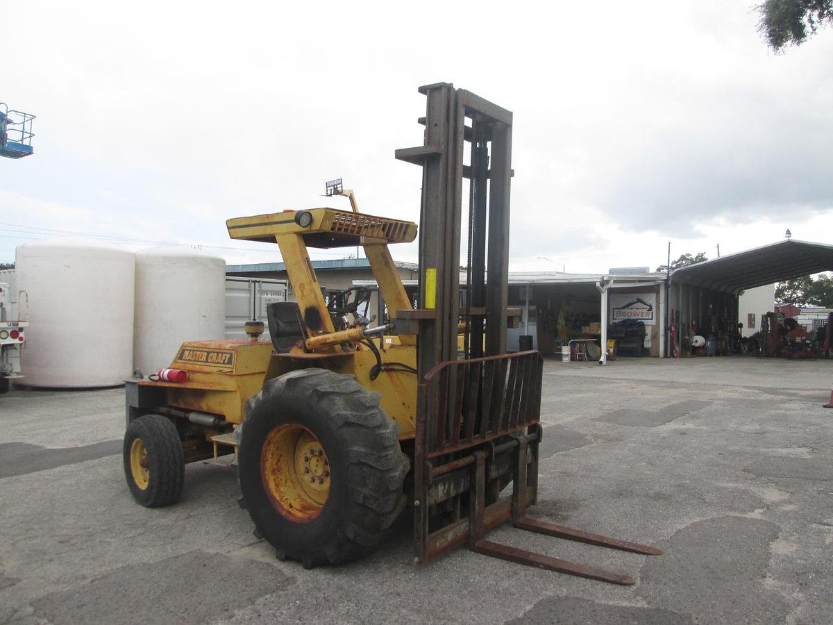 Used Mastercraft 6,000lb Rough Terrain Forklift
