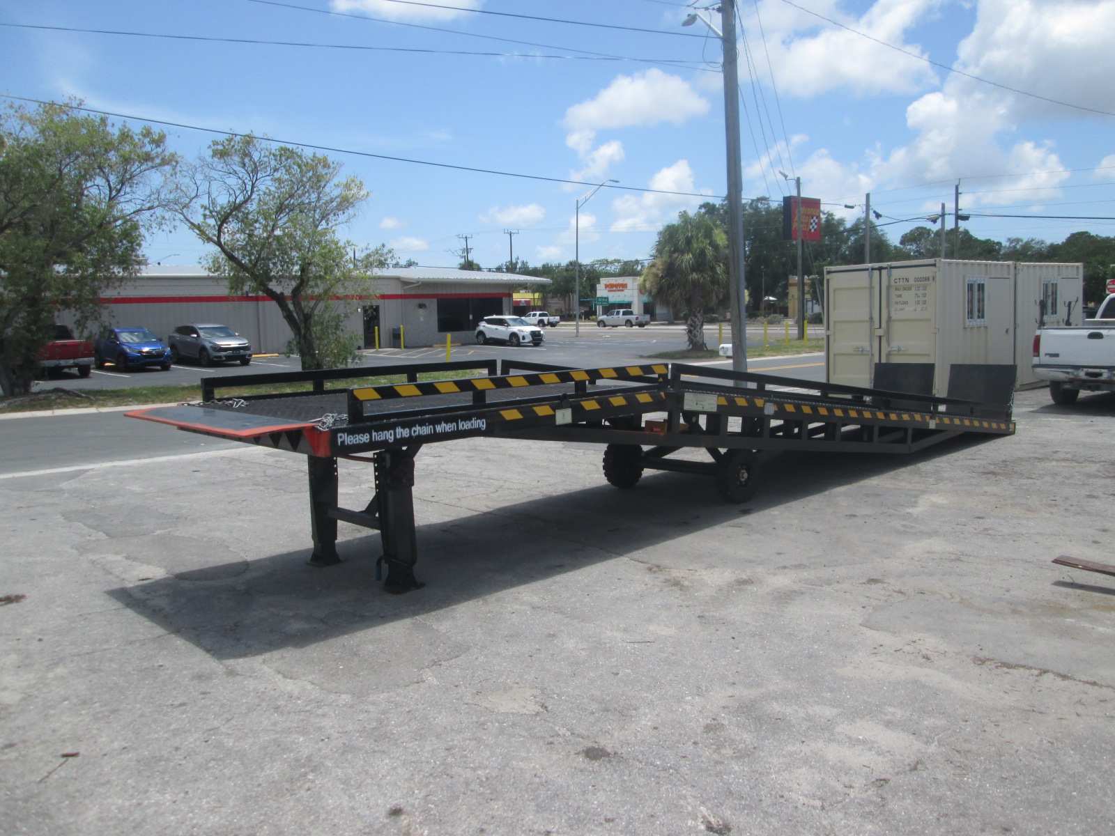Used 37" Mobile Loading Ramp
