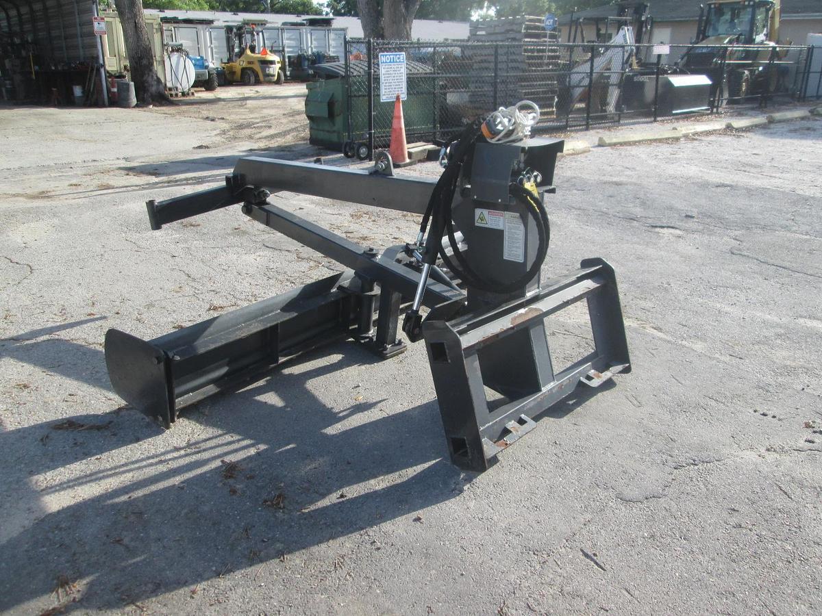Used 8' Skid Steer Grader Blade Attachment
