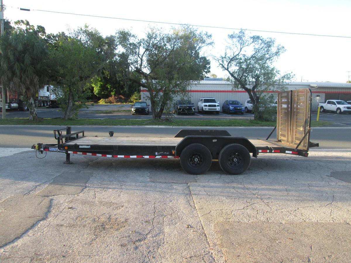 Used 2022 Load Trail 7x20 Equipment Trailer