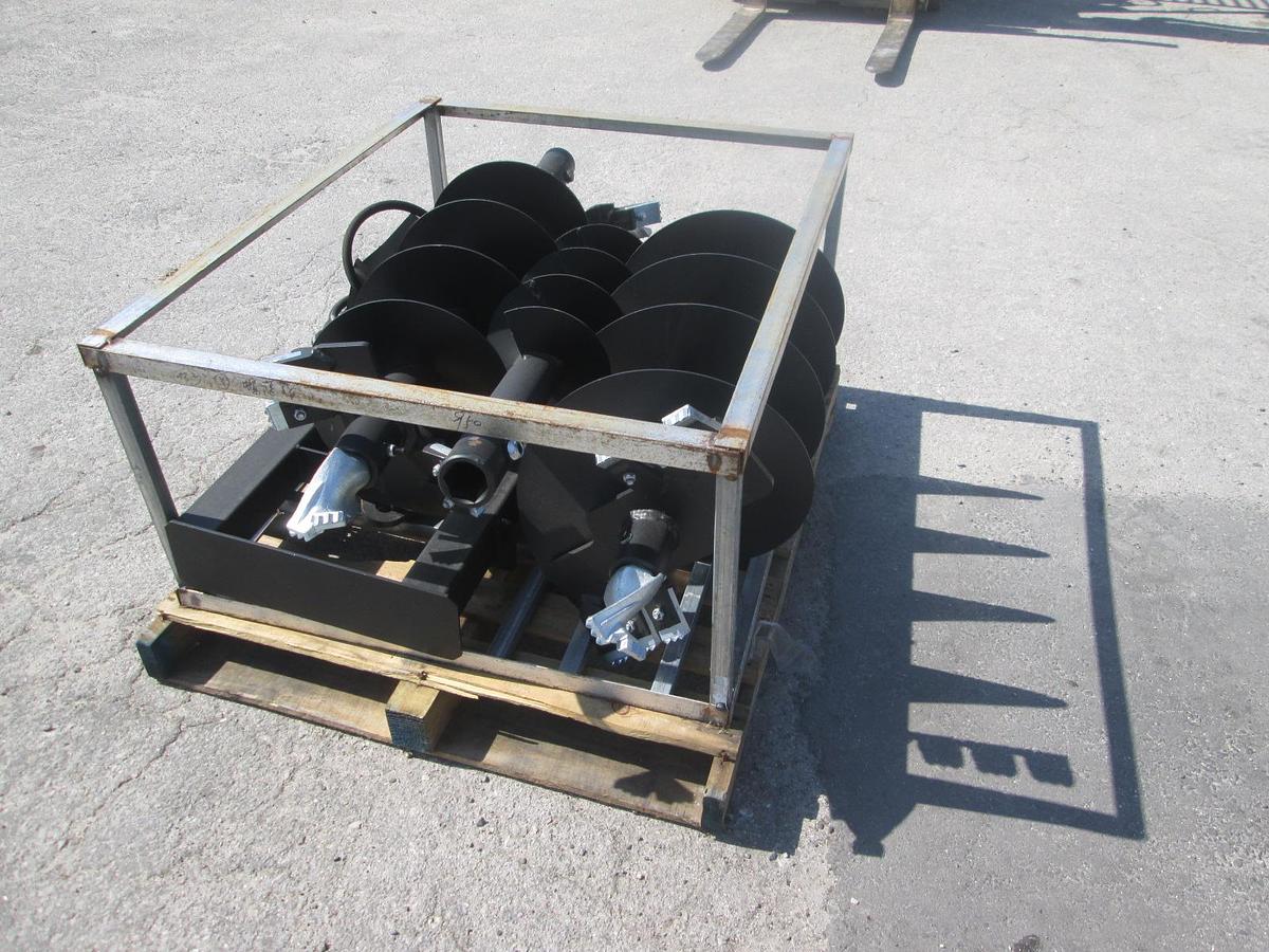 New Skid Steer Auger Attachment