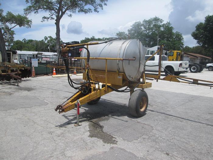 Used 400 Gallon Ag-Chem Stainless Steel Tow Behind Sprayer