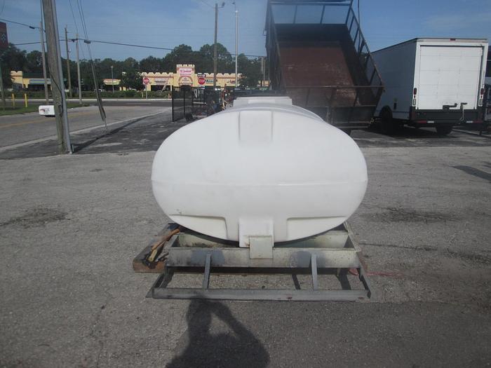 Used 500 Gallon Poly Elliptical Tank