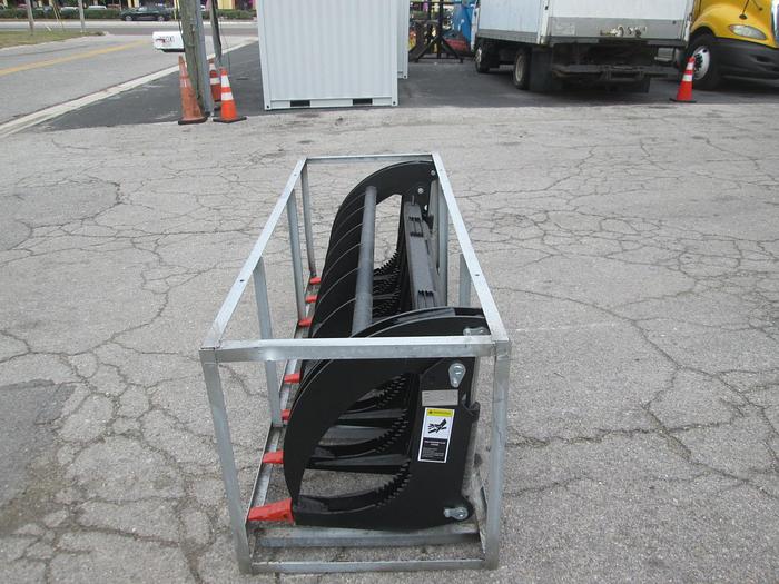 Used New 78" Skid Steer Root Grapple