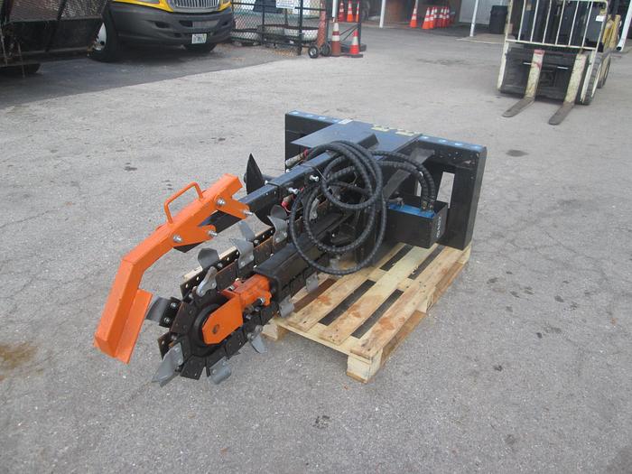New 48" Skid Steer Trencher Attachment