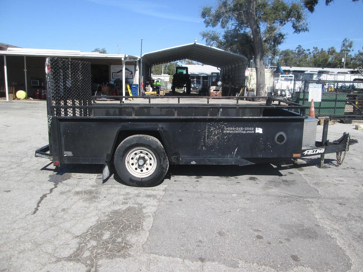 Used 2015 Felling FT71 6'X12' Utility Trailer