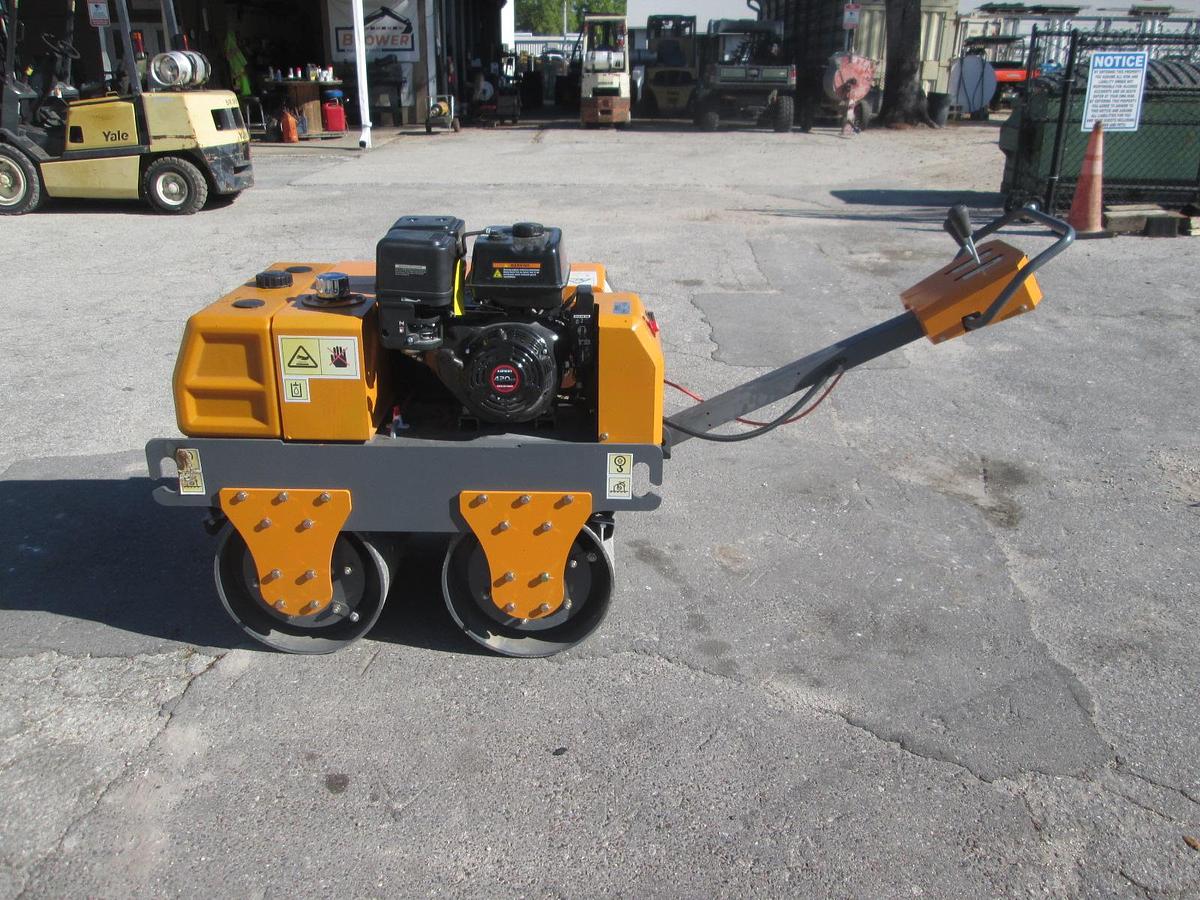 Used New Star Walk Behind Double Drum Roller