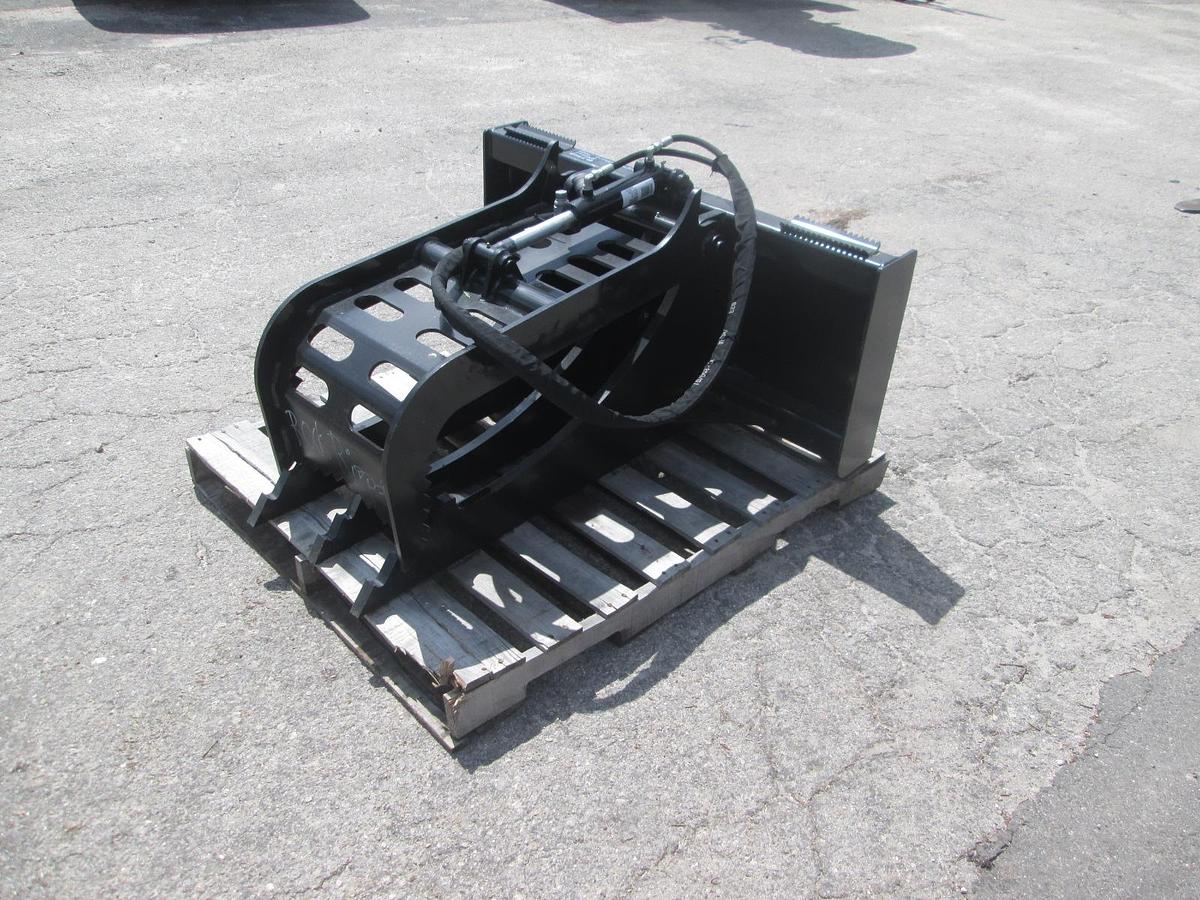 New Prime Skid Steer Rock & Stump Grapple