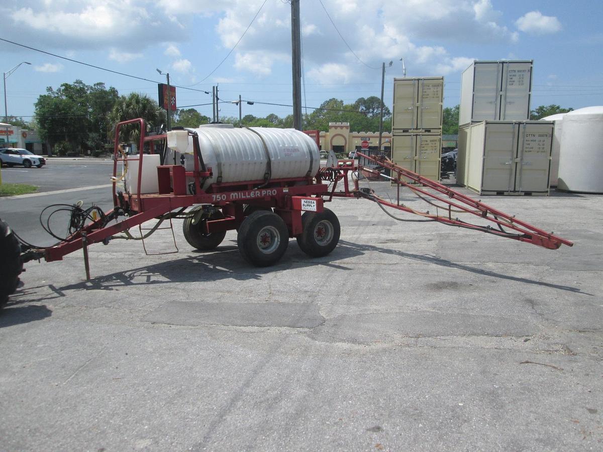 Used Miller 750 Gallon Field Sprayer