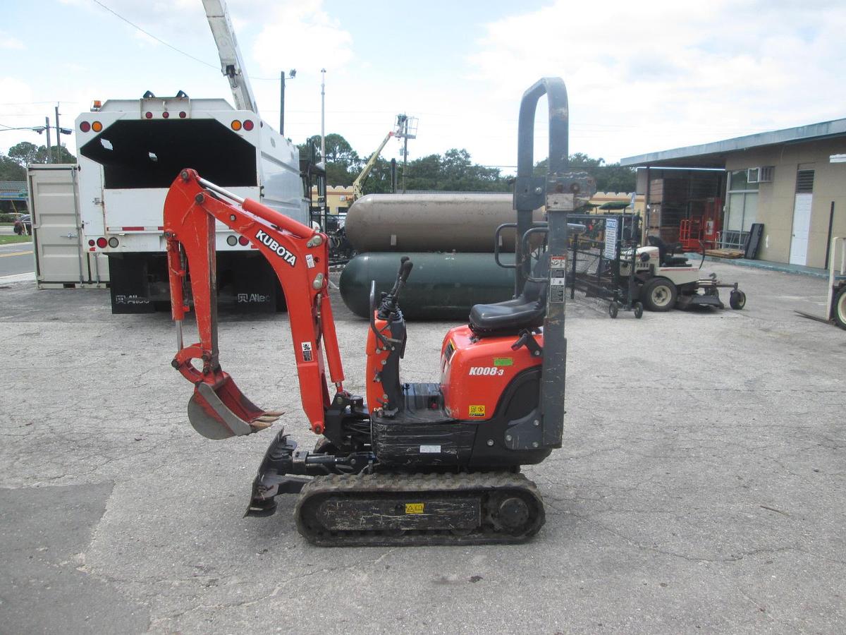 Used 2019 Kubota K008 Min Excavator