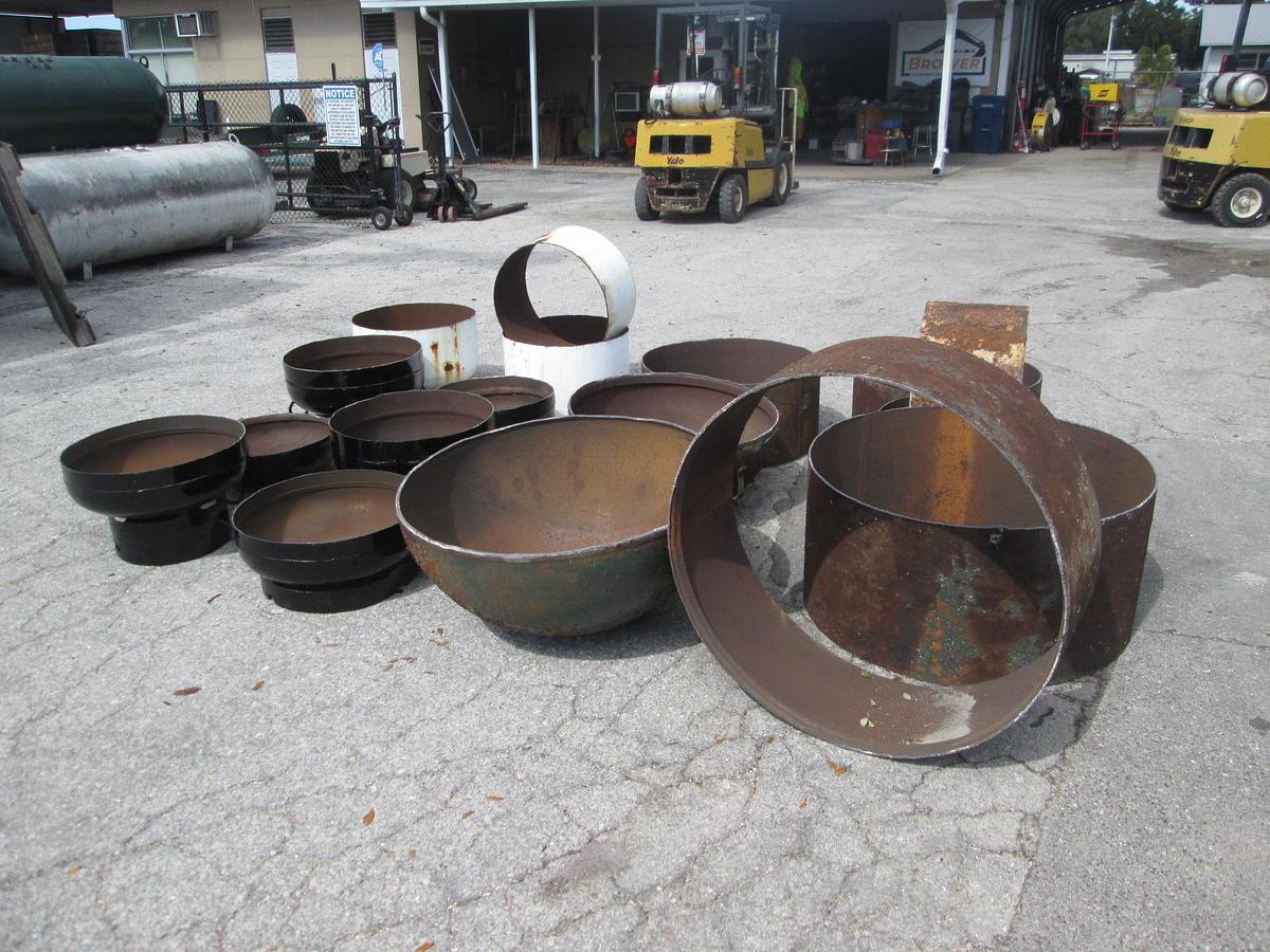 Used Heavy Duty Fire Pits and Fire Rings