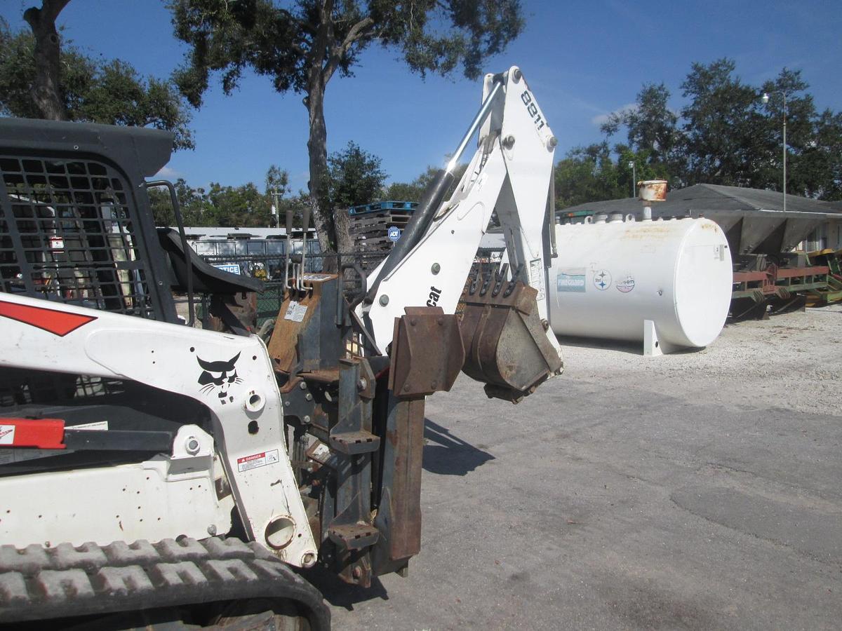 Used Bobcat 8811 Skid Steer Backhoe Attachment