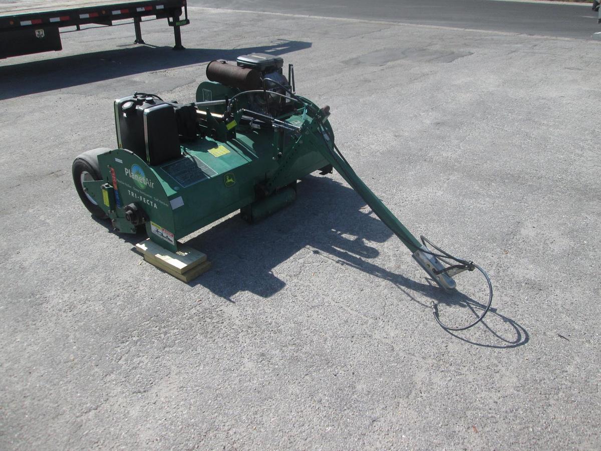 Used Planet Air Trifecta Pull Behind Aerator