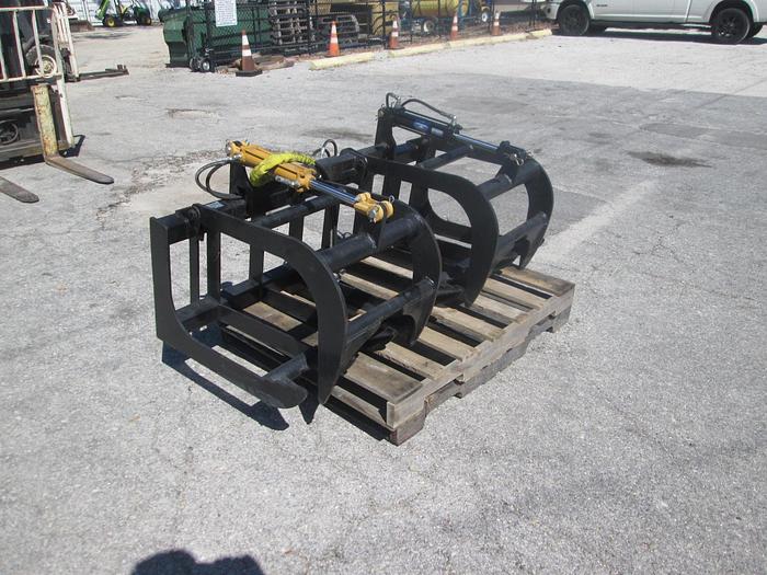 Used New 60" Skid Steer Grapple Rake