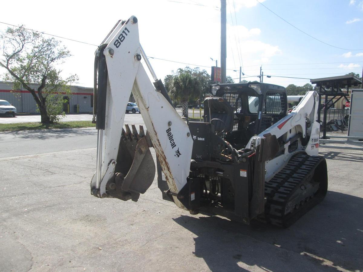 Used Bobcat 8811 Skid Steer Backhoe Attachment