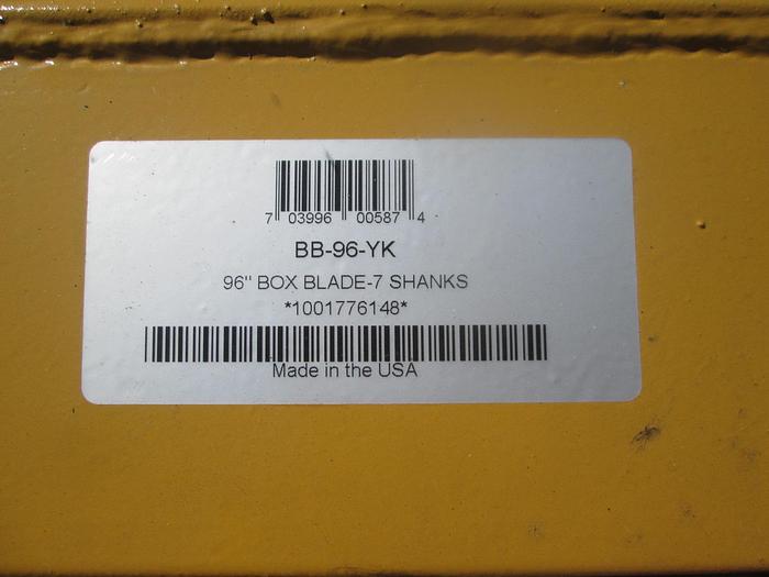 Used New 8' King Kutter Box Blade