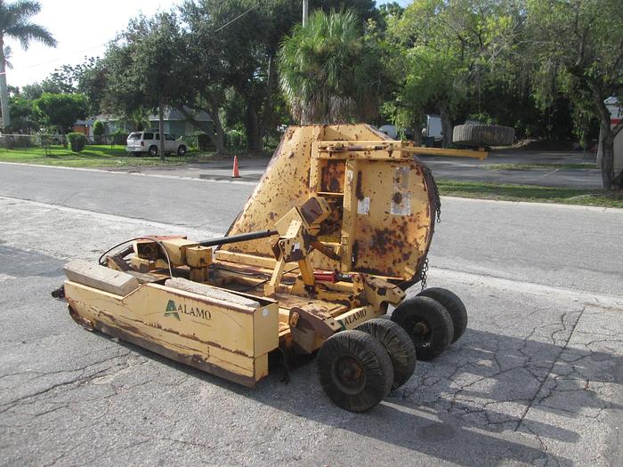 Used Alamo 10' Single Wing Pull Behind Rotary Mower