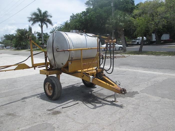 Used 400 Gallon Ag-Chem Stainless Steel Tow Behind Sprayer