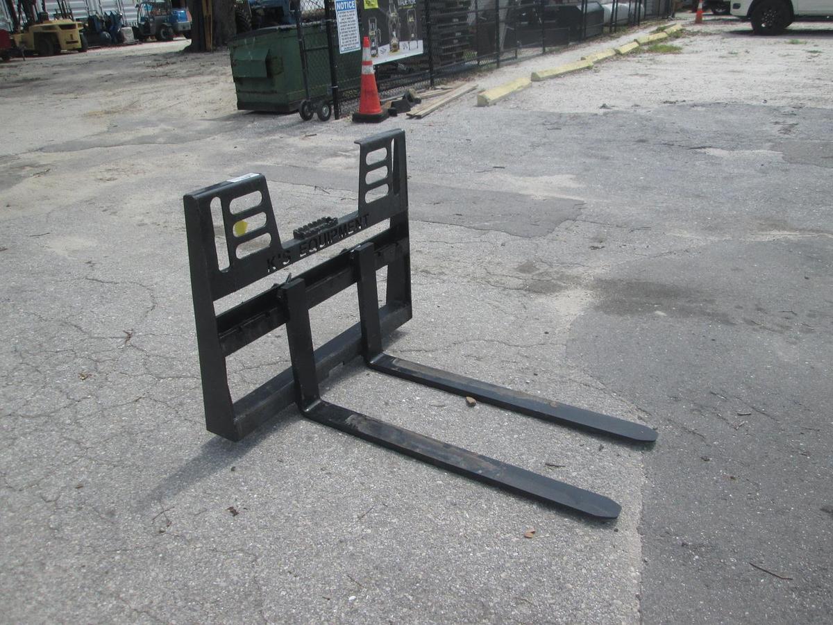 New 48" Skid Steer Fork Attachment