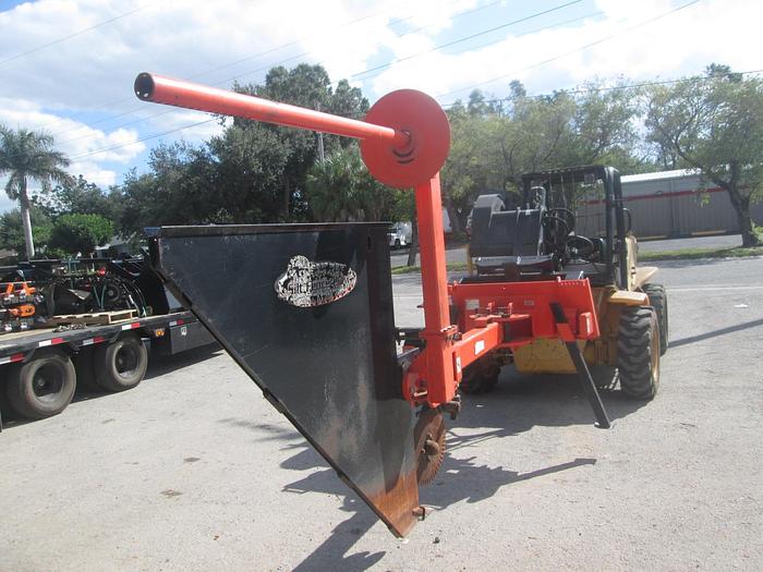 Used 48" Skid Steer Silt Fence Plow