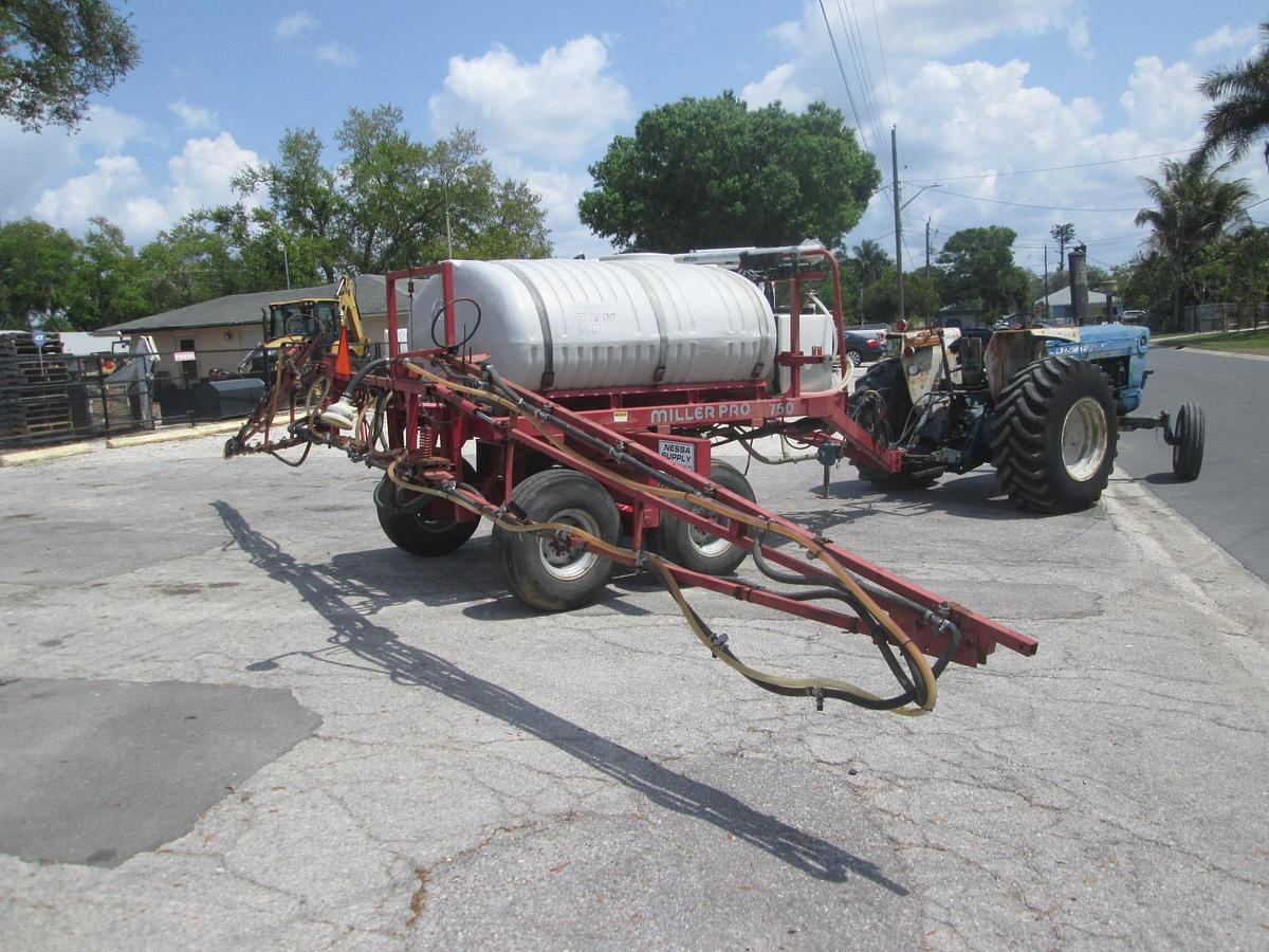 Used Miller 750 Gallon Field Sprayer