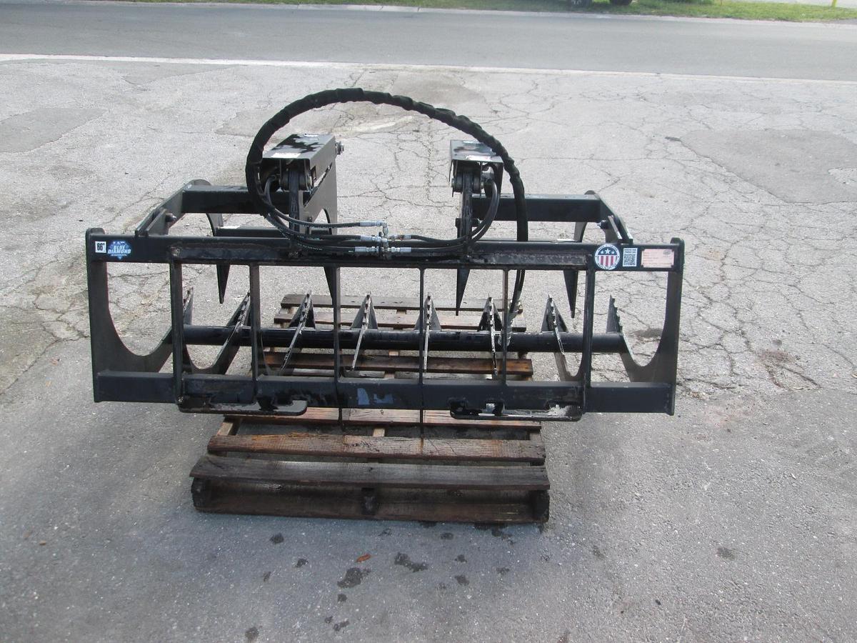 Used Blue Diamond 66" Skid Steer Grapple 