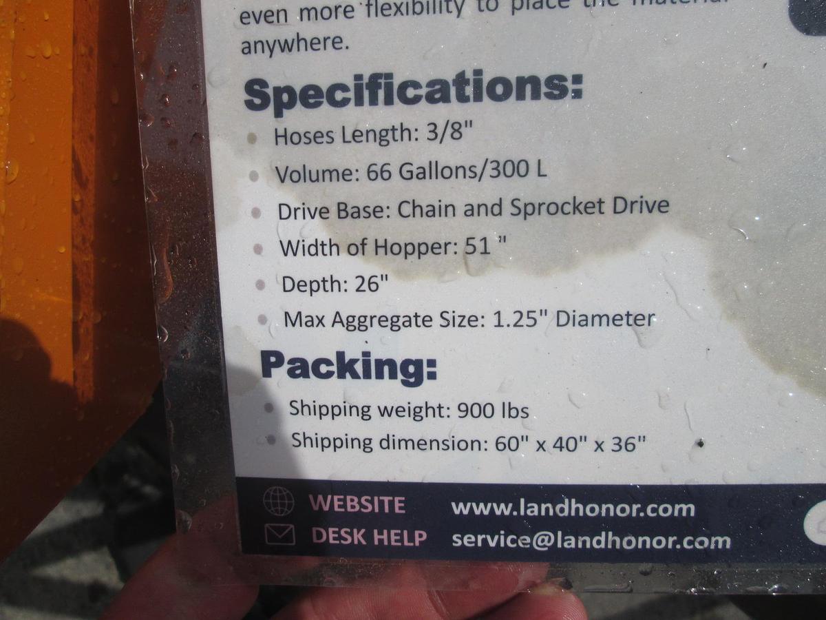 New Skid Steer Mix and Go Mixer