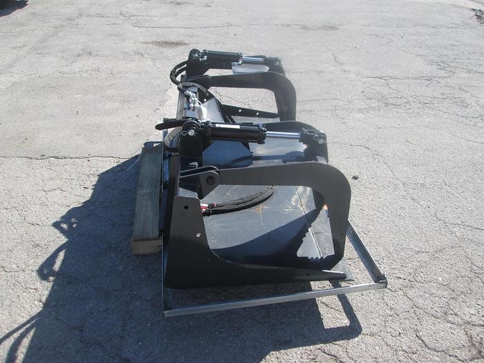 Used New 72" Skid Steer Grapple Bucket
