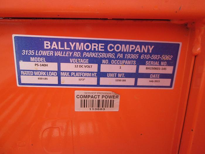 Used 2015 Ballymore PS-140H Power Stocker