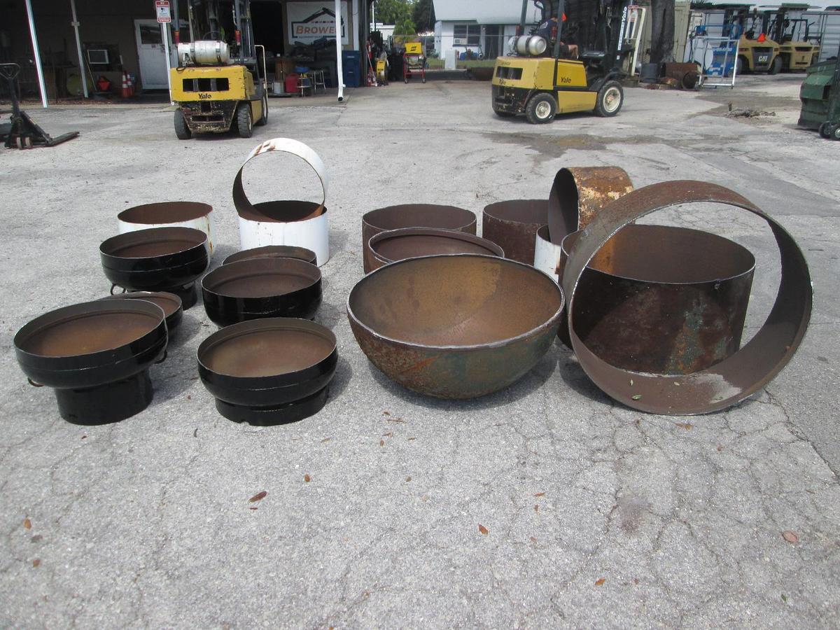 Used Heavy Duty Fire Pits and Fire Rings