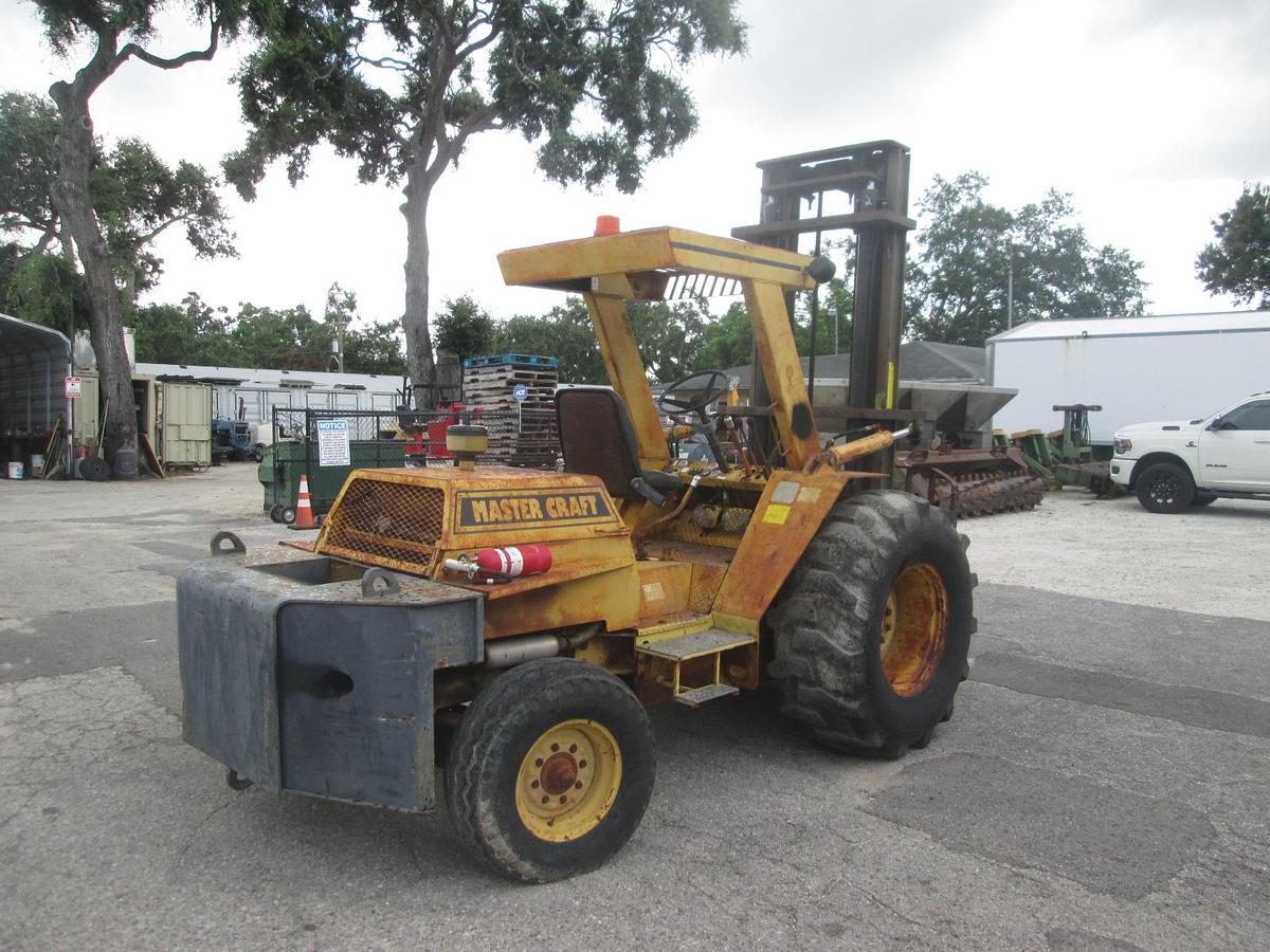 Used Mastercraft 6,000lb Rough Terrain Forklift