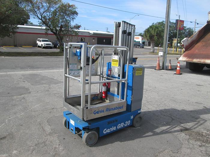 Used 2016 Genie GR-20 Runabout Manlift