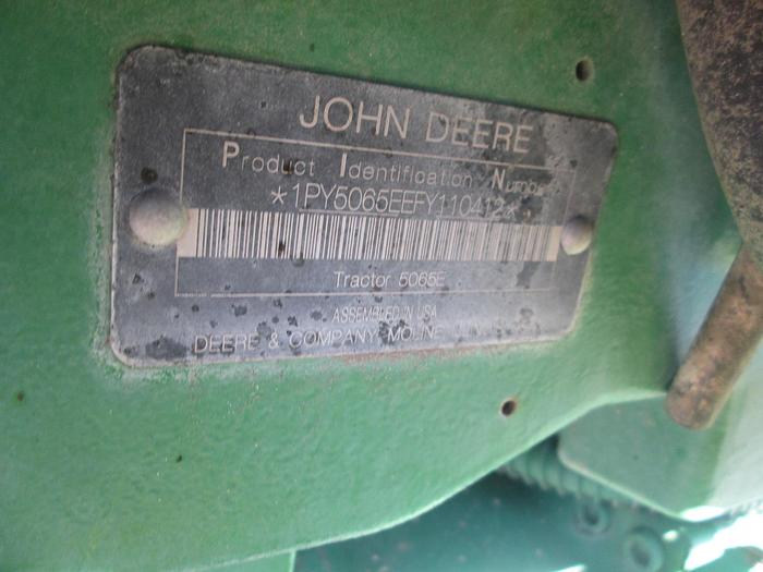 Used 2016 John Deere 5065E Front End Loader Tractor