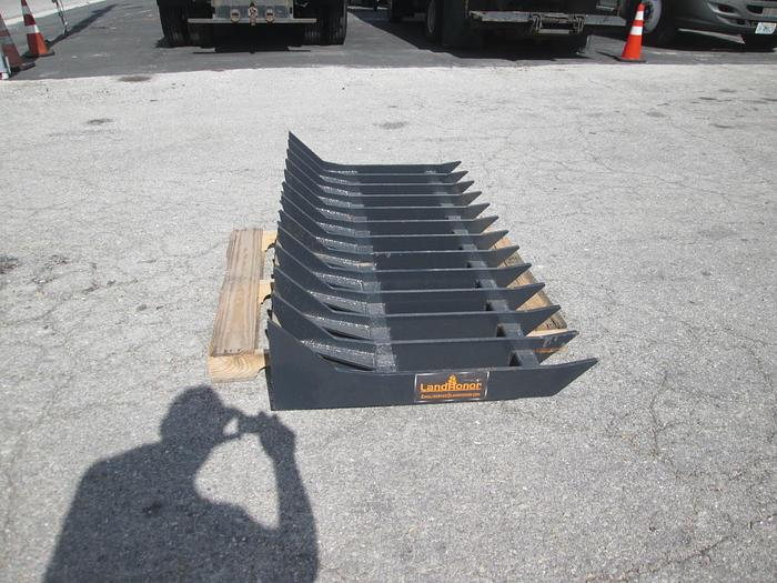Used New 6' Skid Steer Root Rake