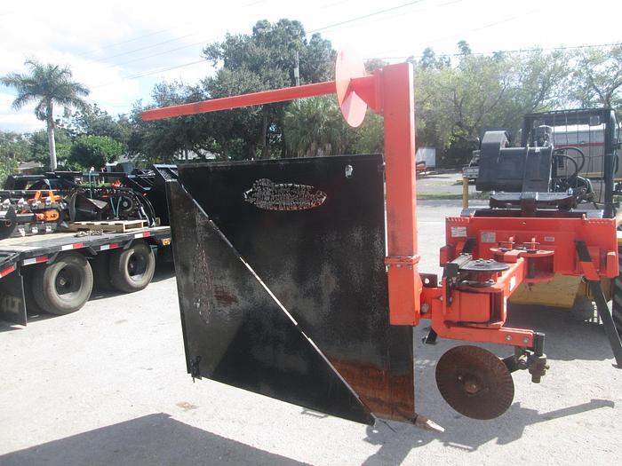Used 48" Skid Steer Silt Fence Plow