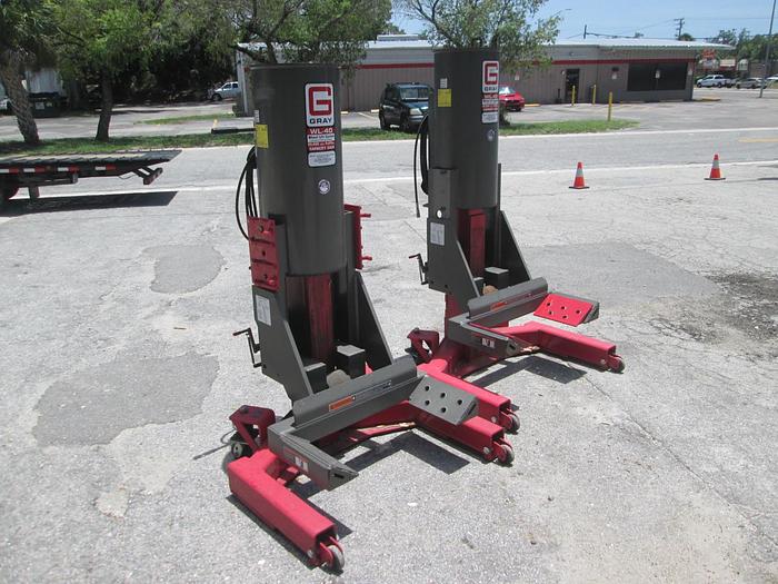 Used Gray WL-40 Wheel Lift System Jack
