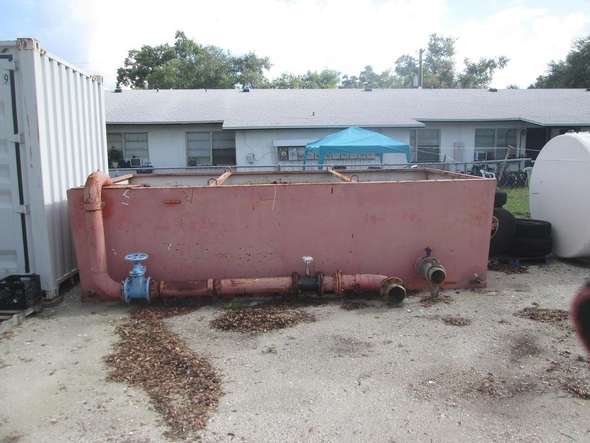 Used 3800 Gallon Water Pump Testing Tank