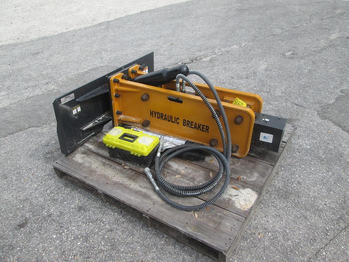 New Wolverine ZW-750 Hydraulic Skid Steer Breaker