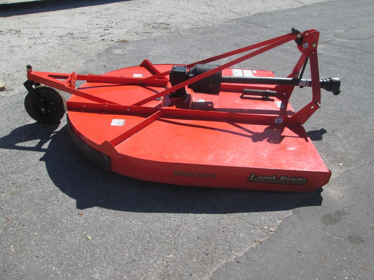 Used Land Pride RCR1272 6' Rotary Mower