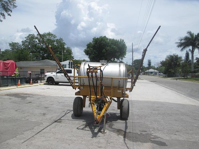 Used 400 Gallon Ag-Chem Stainless Steel Tow Behind Sprayer