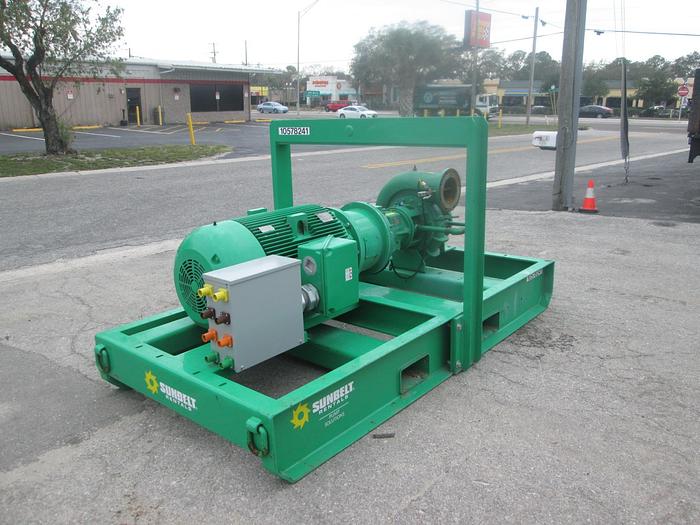 Used Cornell 8" Skid Mounted Water Pump