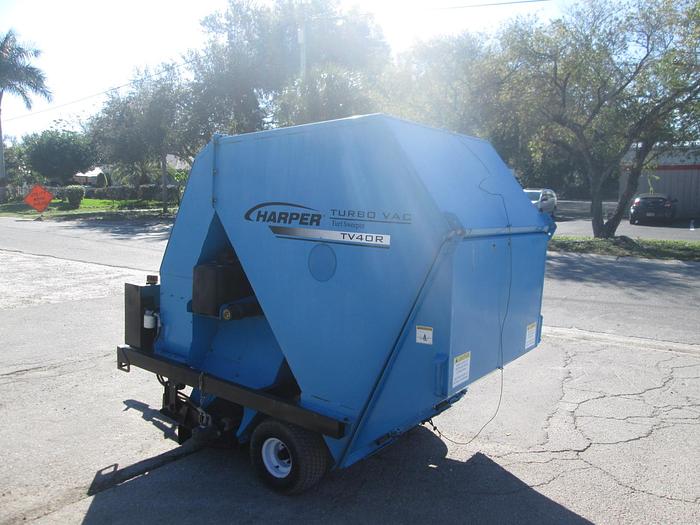 Used 2014 Harper TV40 Industrial Lawn Vacuum