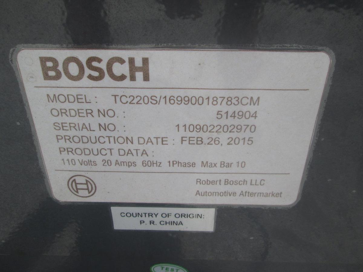 Used Bosch TC 200S Tire Changing Machine