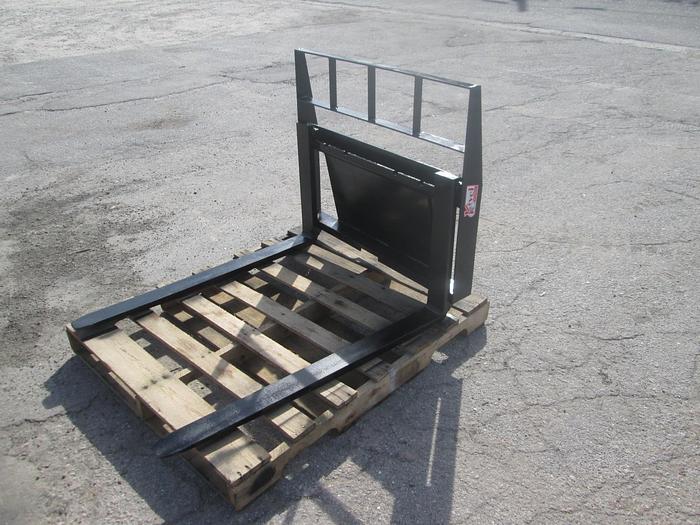 Used New Mini Skid Steer Fork Attachment