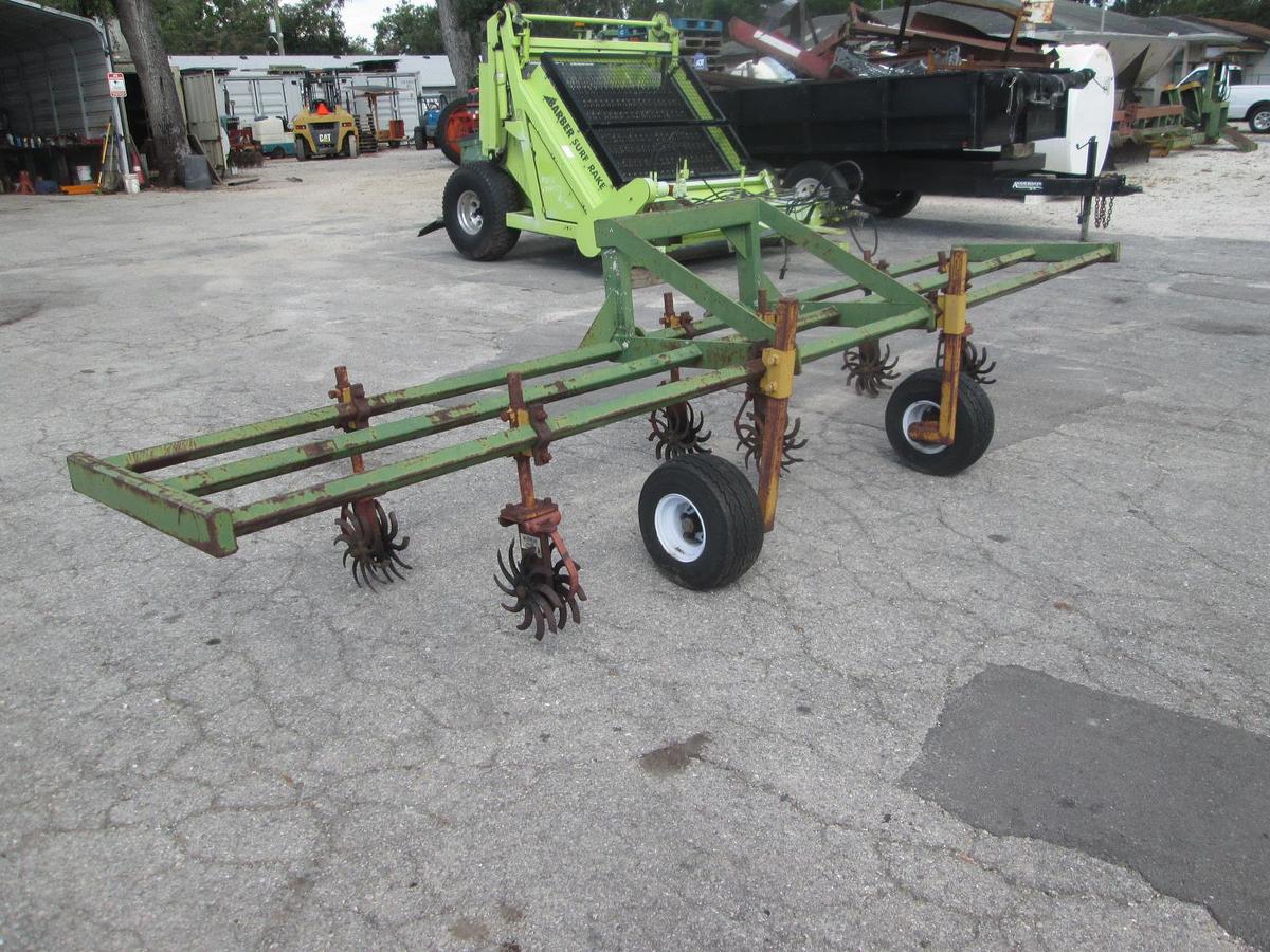 Used 16' 3 Row Rolling Cultivator